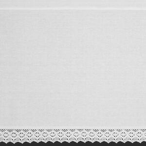 Firana gotowa EUROFIRANY Clarie 150 x 60 cm BiaÅy