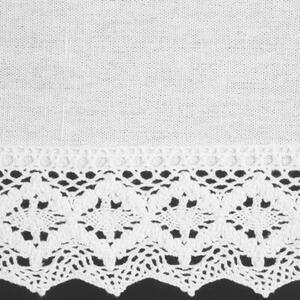 Firana gotowa EUROFIRANY Clarie 150 x 60 cm BiaÅy