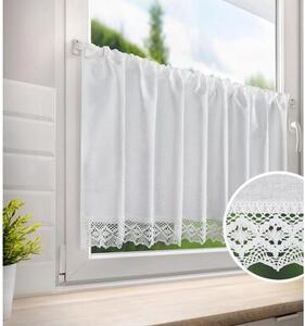 Firana gotowa EUROFIRANY Clarie 150 x 60 cm BiaÅy