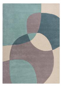 Niebiesko-beżowy dywan wełniany 230x160 cm Glow – Flair Rugs