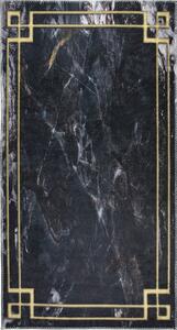 Ciemnoszary dywan odpowiedni do prania 80x50 cm – Vitaus