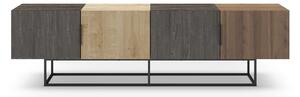 Szafka pod TV w dekorze dębu 200x55 cm Titan – Marckeric