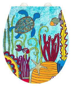 Deska sedesowa wolnoopadająca 37 x 44,5 cm Rollin'Art Under Water – Wenko