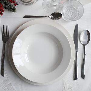 Talerz AMBITION Aura White 27 cm Biały