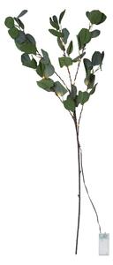 Zielona dekoracja świetlna LED Star Trading Eucalyptus, dł. 90 cm
