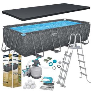 Basen stelażowy ogrodowy Bestway całoroczny 549x274x132cm APX zestaw 11w1