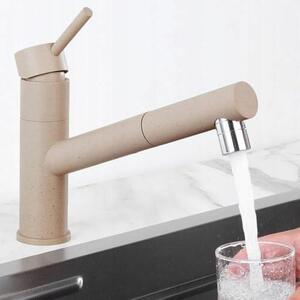 Bateria kuchenna wyciągana pszenica stal nierdzewna 2 tryby natrysku 40 cm