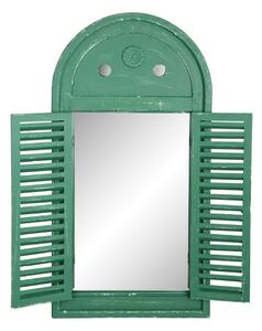 Zielone francuskie lustro Esschert Design Hullo