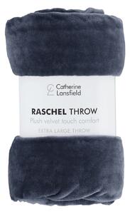 Niebieska narzuta 200x240 cm Raschel – Catherine Lansfield