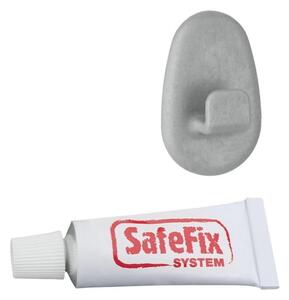 Zestaw 2 haczyków i kleju Metaltex Grey