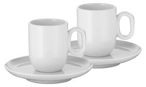 Białe porcelanowe filiżanki na espresso zestaw 2 szt. 60 ml Barista – WMF