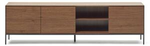 Szafka pod TV w dekorze orzecha 195x55 cm Vedrana – Kave Home
