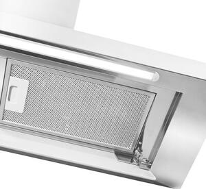 Okap AFRELLI AW-13 Piano Gesto 90 Inox/biaÅy 488m3/h 60dB klasa B Timer