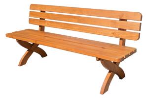 Drewniana ławka ogrodowa Strong – Rojaplast