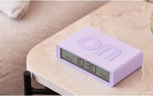 Budzik LEXON Flip Classic Fioletowy