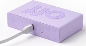 Budzik LEXON Flip Classic Fioletowy