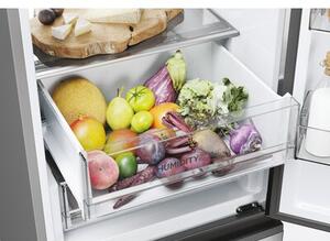 Lodówka HAIER HTW7620DNMP No Frost 205cm Ciemny Inox