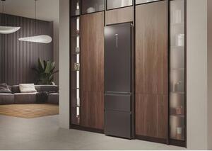 Lodówka HAIER HTW7620DNMP No Frost 205cm Ciemny Inox