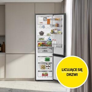 Lodówka WHIRLPOOL WHK26363XBR5E Dual NoFrost FreshLock 186.5cm Ciemny Inox
