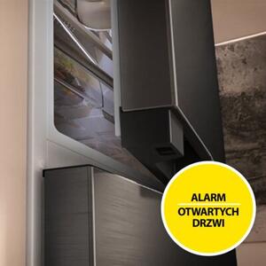 Lodówka WHIRLPOOL WHK26363XBR5E Dual NoFrost FreshLock 186.5cm Ciemny Inox