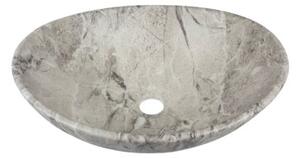 Umywalka nablatowa Estiva EBA Stone Gray szary kamień 41,5x34x14 cm 1 szt