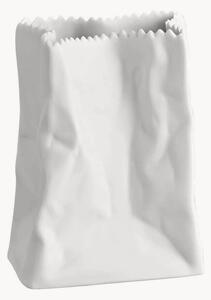 Wazon z porcelany Do Not Litter, W 9 cm
