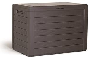 Skrzynia ogrodowa PROSPERPLAST Woodebox MBWL190-44OU 190L Brązowy