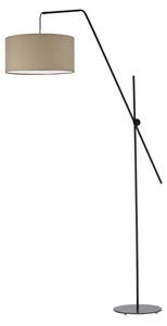 Lampa stojąca podłogowa przegubowa regulowana z abażurem walec MODERN