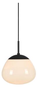 Czarna lampa wisząca Markslöjd Rise, wys. 31 cm