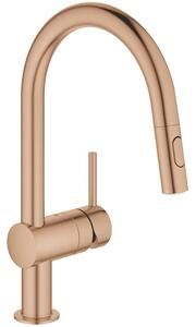 Bateria kuchenna GROHE Minta 32321DL2 Miedziane zÅoto