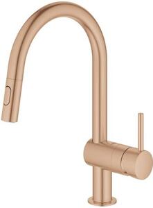 Bateria kuchenna GROHE Minta 32321DL2 Miedziane zÅoto