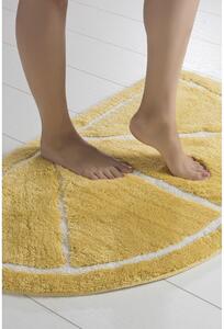 Żółty dywanik łazienkowy 100x60 cm Limon – Foutastic