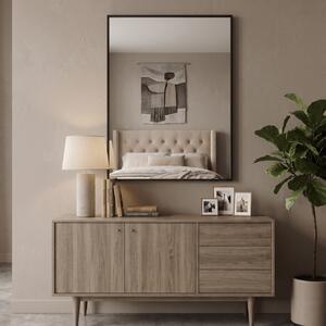 Lustro LINEA RECT 60x40cm Czarny