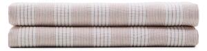 Czerwono-biała bawełniana narzuta pikowana 240x260 cm Macie – Kave Home