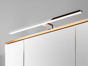 Szafka łazienkowa PLATINUM 840 94 cm biała z lustrem