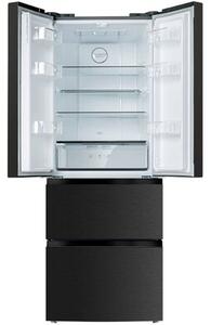 Lodówka AMICA FY3269.6DFBX No Frost Side by Side 180.3cm Czarna-Inox
