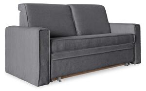 Szara rozkładana sofa 168 cm Lucky Lucy – Miuform