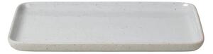 Jasnoszary ceramiczny talerz do serwowania Sablo L – Blomus