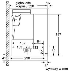 Okap SIEMENS LI67SA531 Srebrny 727m³/h 53dB klasa A