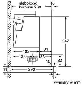 Okap SIEMENS LI67SA531 Srebrny 727m³/h 53dB klasa A