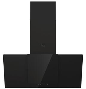 Okap HISENSE MH9INBG 90 Czarny 377m3/h 66dB klasa B WÅÄ cznik i wyÅÄ cznik oÅwietlenia