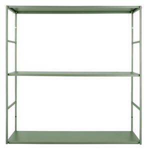 Zielona wielopoziomowa metalowa półka 60 cm Level – PT LIVING