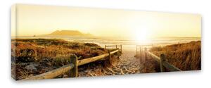 Obraz Styler Canvas Harmony Beach II, 45x140 cm