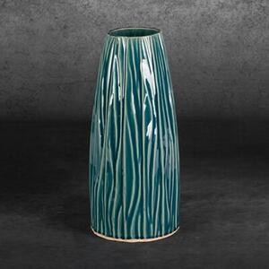Wazon EUROFIRANY Rea 16 x 34 cm Zielony