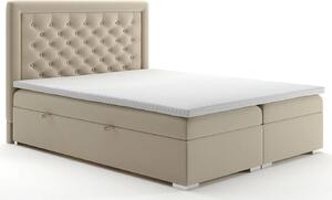 Pikowane łóżko kontynentalne Persea 120x200 - 32 kolory