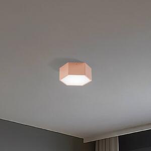 Lampa sufitowa LED Libre Argon, brązowy / rdzawy, salon / jadalnia, metal