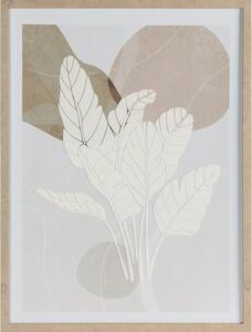 Obraz EUROFIRANY 436135 45 x 60 cm Biało-beżowy
