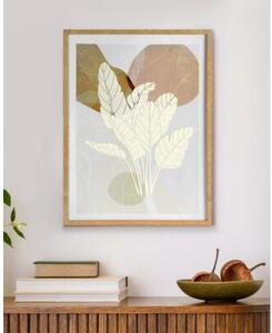 Obraz EUROFIRANY 436135 45 x 60 cm Biało-beżowy