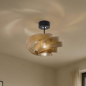 Lampa sufitowa Vento Domiluce, możliwość ściemniania, mosiężny / złoty, salon / jadalnia, metal, nowoczesny