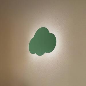 Kinkiet Cloud TK Lighting, możliwość ściemniania, zielony, salon / jadalnia, metal, młodzieżowy
